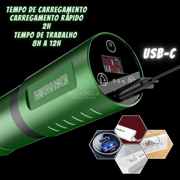 Máquina PEN Wormhole Green - Imagem 4