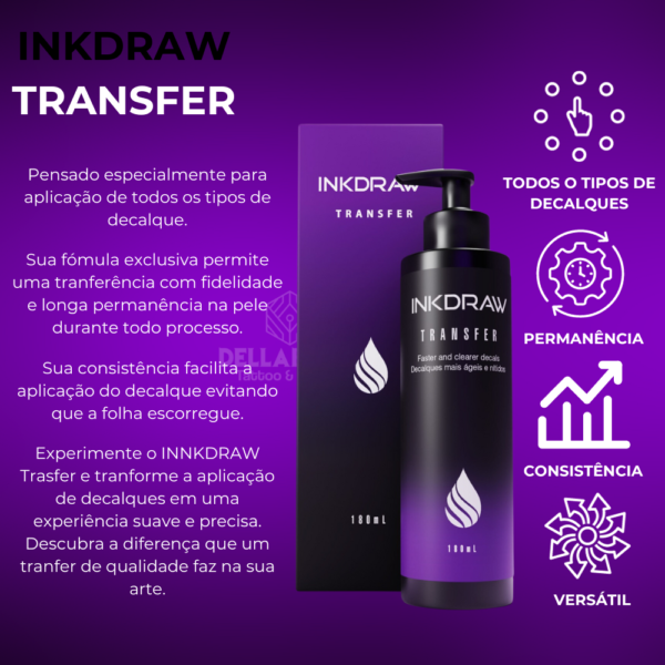 Transfer Decalque Inkdraw 180ml - Image 4