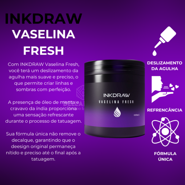 Vaselina Menta/Cravo Inkdraw - Image 2