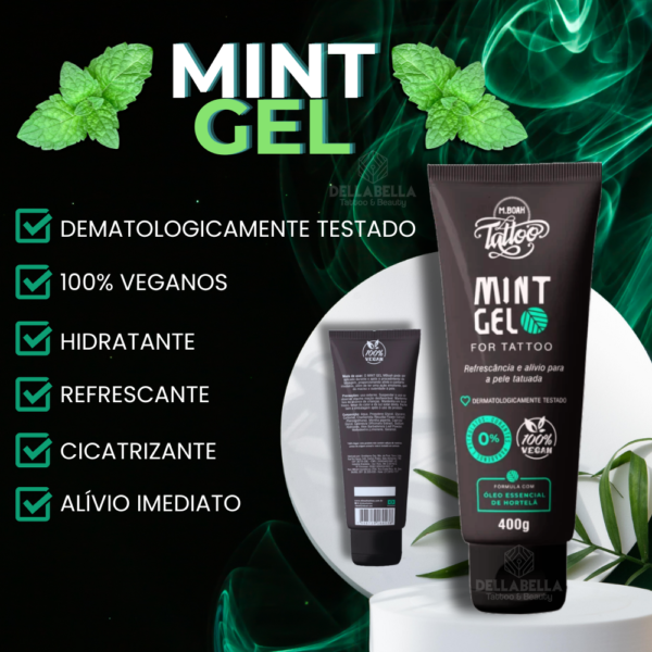 Gel de Hortelã Mint Gel 400g - Imagem 2