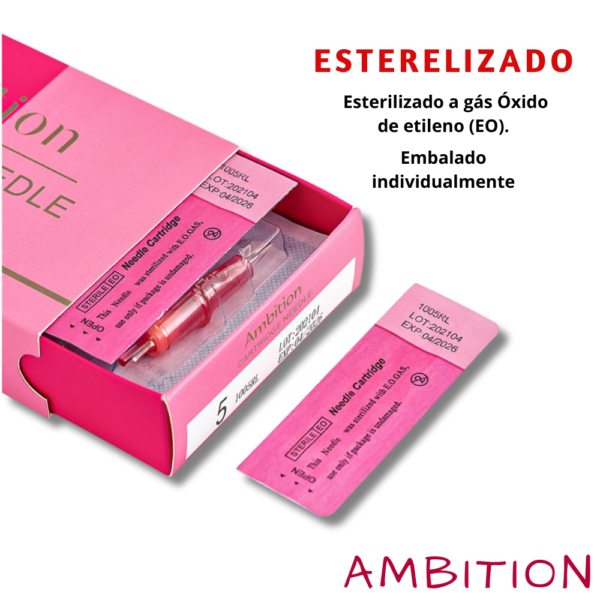 Cartuchos AMBITION PRO ROSA - Image 3