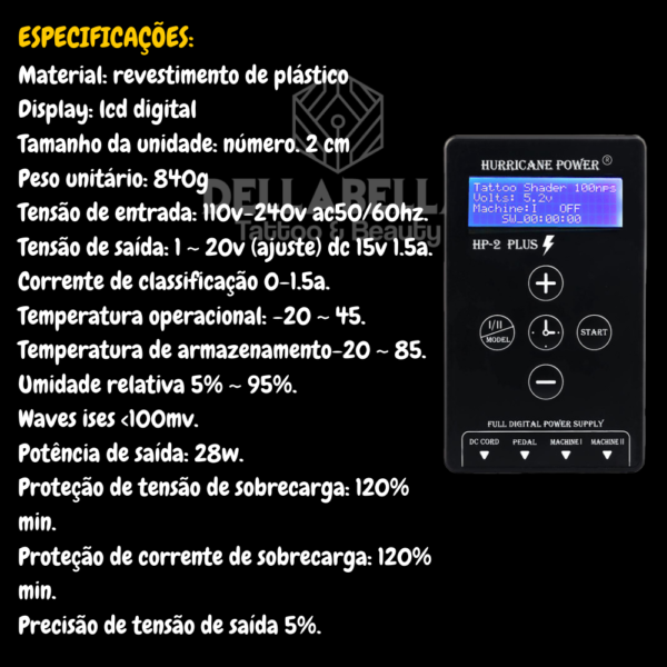 Kit  Pen Poseidon Com Fonte - Imagem 8