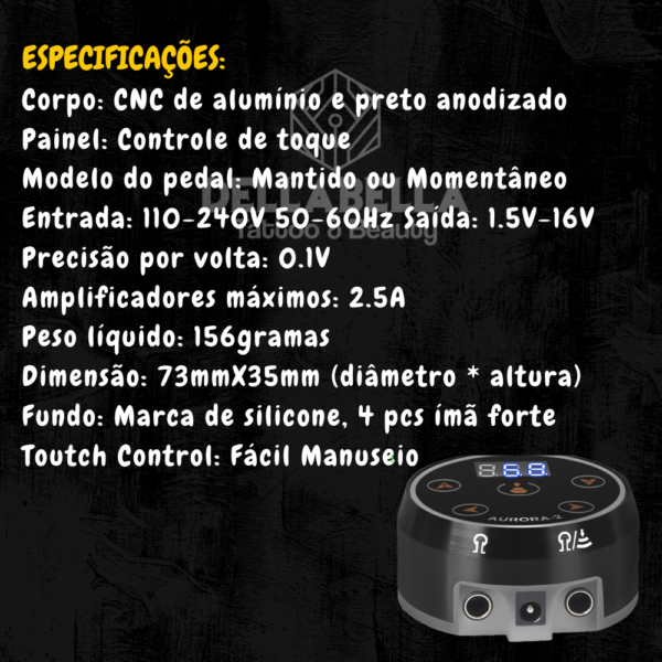 Kit  Pen Poseidon Com Fonte - Imagem 4
