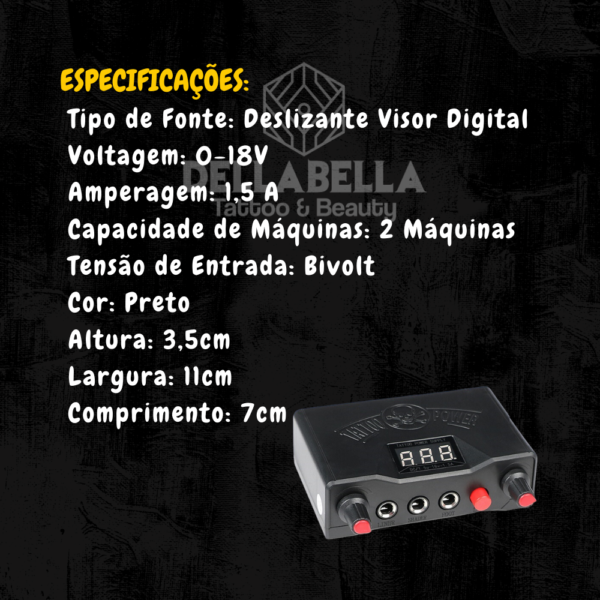 Kit  Pen Poseidon Com Fonte - Imagem 5