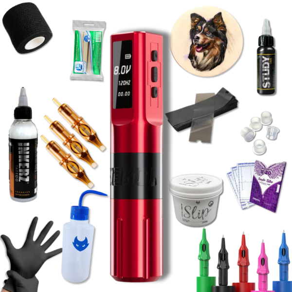 Kit Tatuagem Pen Wireless