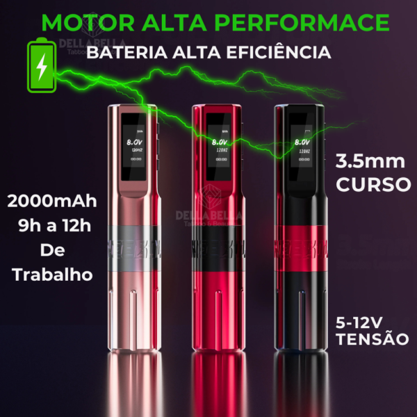Kit Tatuagem Pen Wireless - Imagem 4
