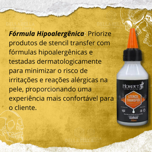 Stencil Transfer Hornet 150ml - Imagem 2