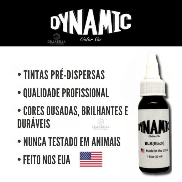 Tintas Dynamic BLK Black 30ml - Imagem 2