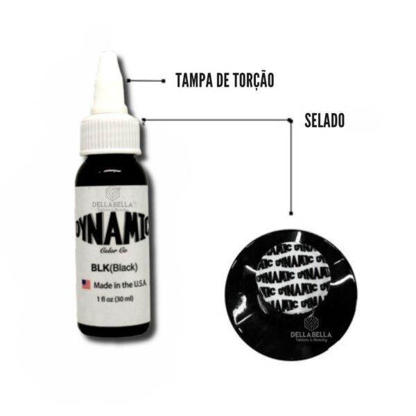 Tintas Dynamic BLK Black 30ml - Imagem 4
