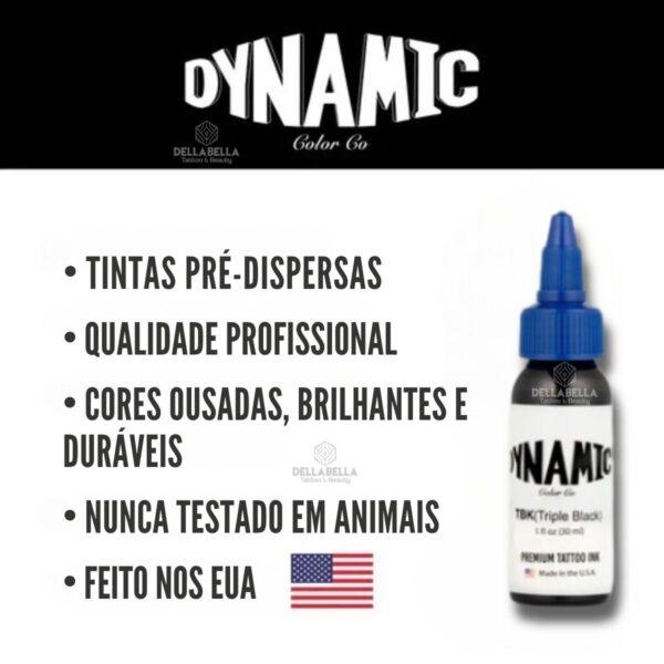 Tintas Dynamic TBK Triple Black 30ml - Imagem 2