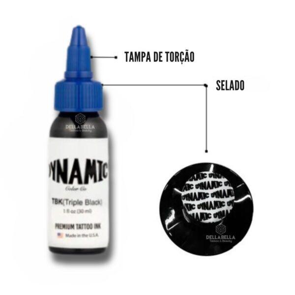Tintas Dynamic TBK Triple Black 30ml - Imagem 4