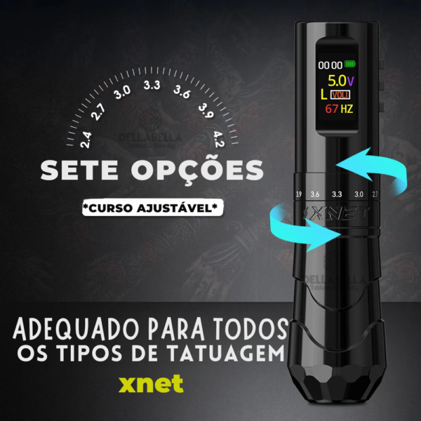 MÁQUINA PEN XNET 2X GRIPS - Imagem 4