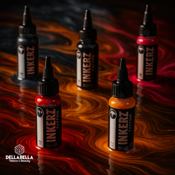 Tintas para Tatuagem 30mL Cores Vivas Inkers  Tattoo - Imagem 2