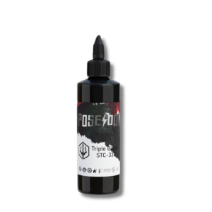 POSEIDON Triple Black Ink 240 ml – O Preto Poderoso dos Profissionais!