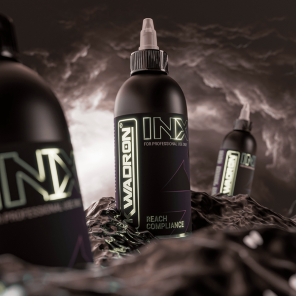 Tinta Profissional Kwadron INX Enriched Black 120ml / 240ml – Pigmento Ultra Preto e Intenso - Imagem 2
